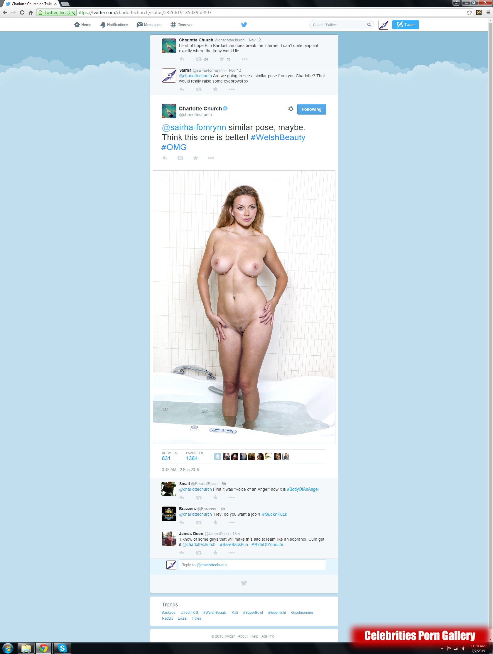 Charlotte Church Real Celebrity Nude free nude celeb pics